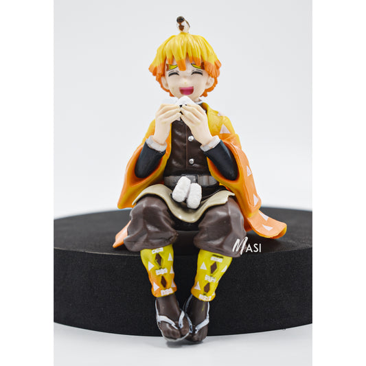 Zenitsu Sitting Action Figure - Demon Slayer