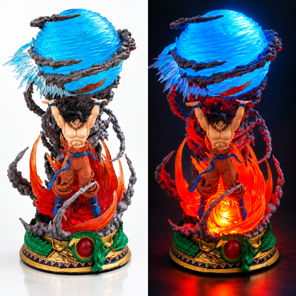 DRAGON BALL Z SON GOKU SPIRIT BOMB LIGHT-UP STATUE – 25 CM