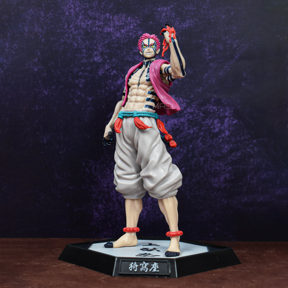 Akaza (Upper Rank Three) Action Figure With Stand (30 Cm Height) - Dem ...