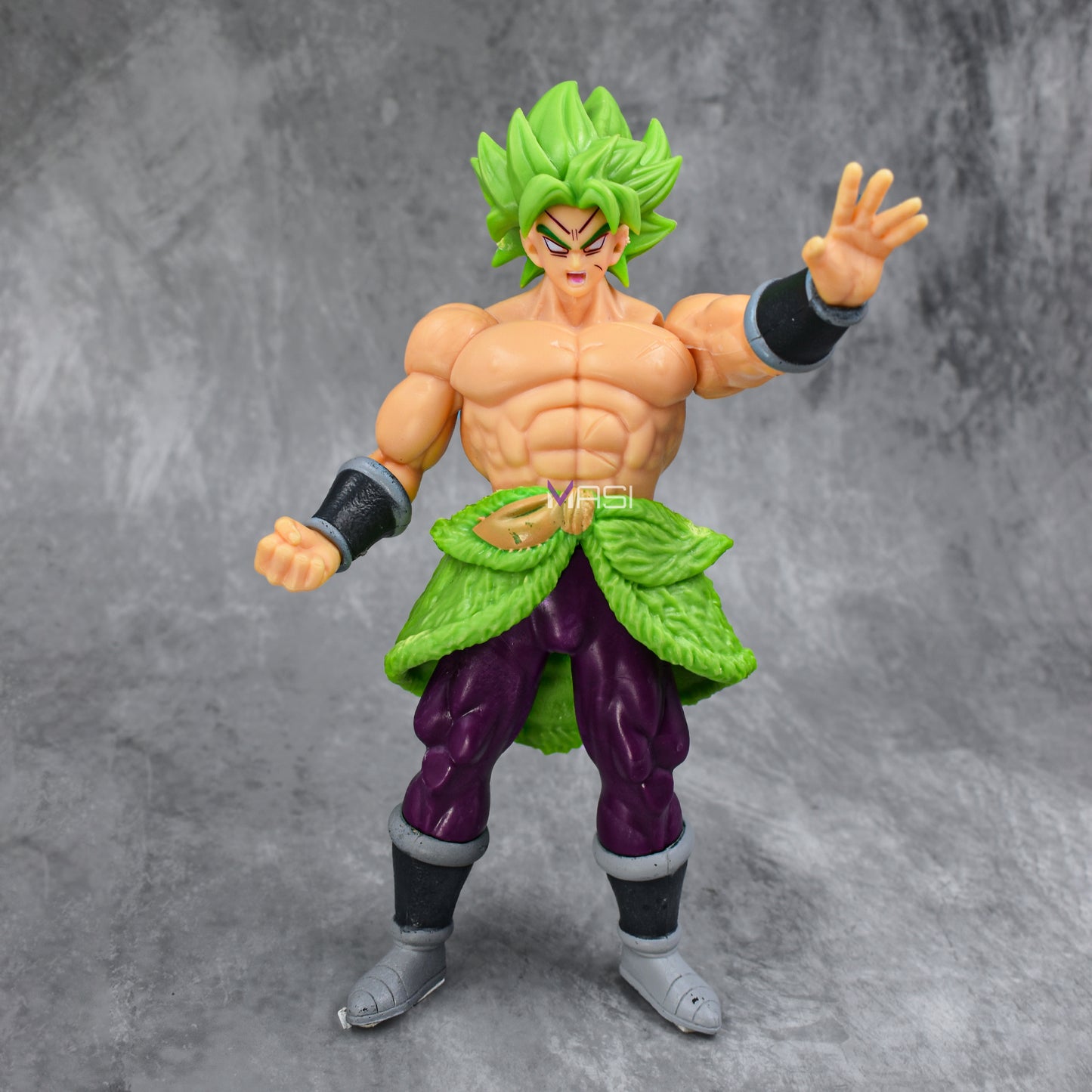 SSJ Green Broly Self Standing Action Figure (18 Cm Height) - Dragon Ball Z