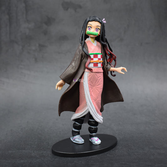 Demon Slayer Anime Action Figure With Stand (Nezuko 16 Cm)