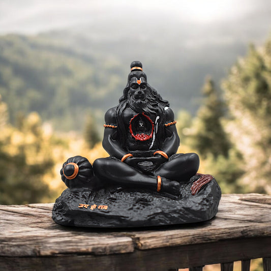 Hanuman Ji Premium Detailed Murti/statue With Sri Ram In Heart For Gift/car Dashboard/home/office Decoration