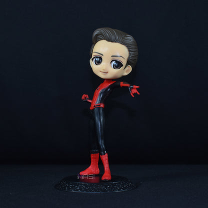 Spiderman Q Posket Action Figure With Stand (16 Cm Height) - Spiderman