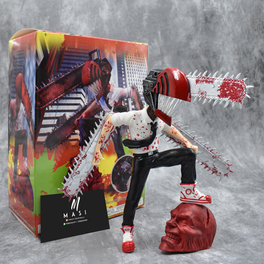 Pochita Denji Action Figure With Box (19 Cm Height) - Chainsaw Man
