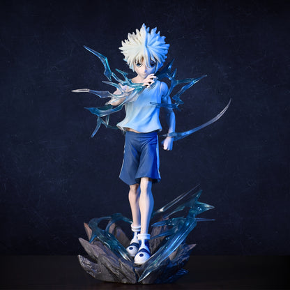 KILLUA ACTION FIGURE WITH THUNDER STAND (24 CM HEIGHT) - HUNTER X HUNTER