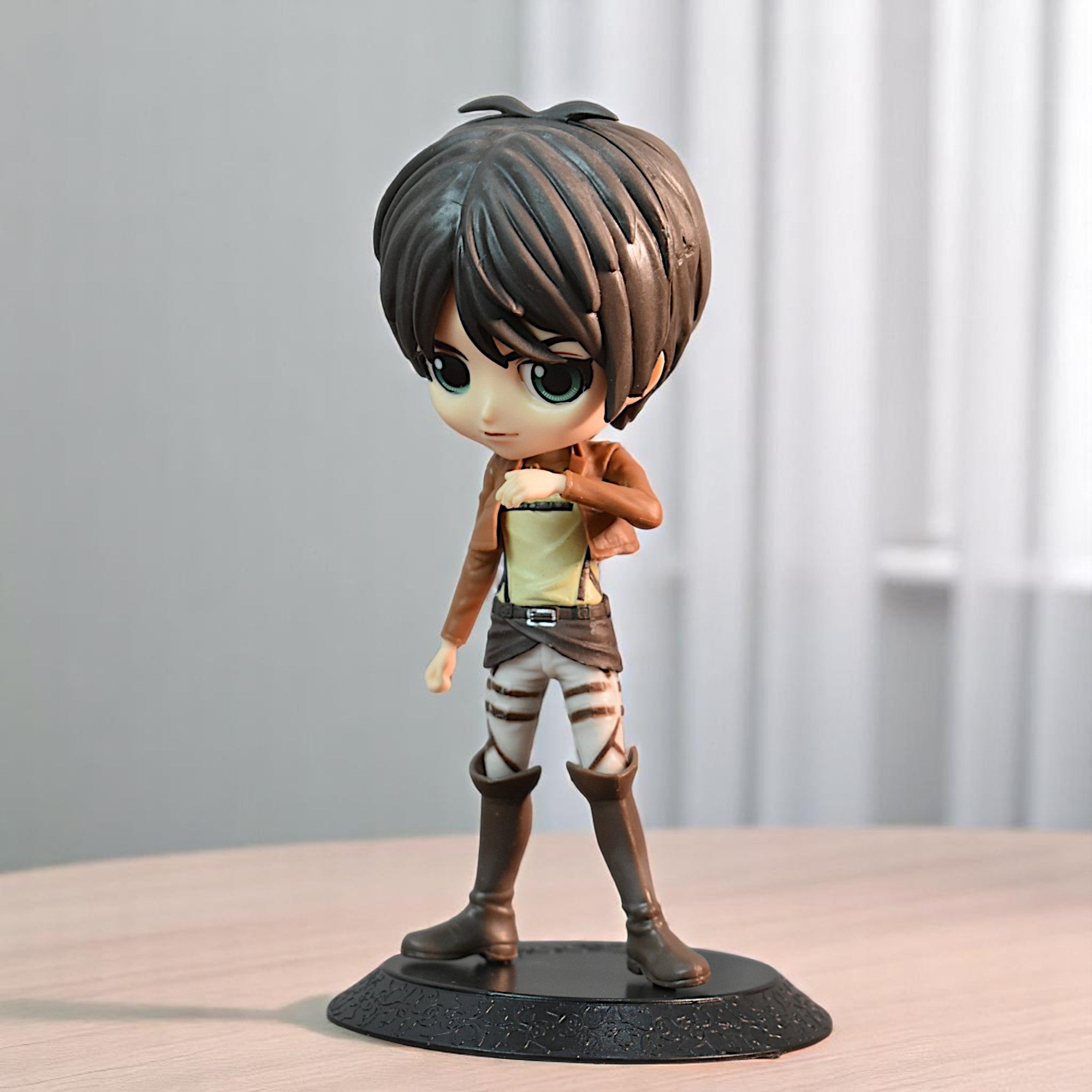 EREN YEAGER Q POSKET ACTION FIGURE WITH STAND (15 CM HEIGHT) - ATTACK ON TITAN