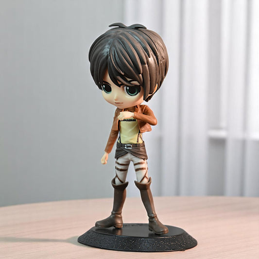 EREN YEAGER Q POSKET ACTION FIGURE WITH STAND (15 CM HEIGHT) - ATTACK ON TITAN