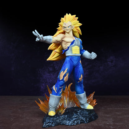 VEGETA SSJ3 ACTION FIGURE WITH STAND (28 CM HEIGHT) - DRAGON BALL Z