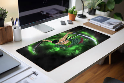 Roronoa Zoro Mouse Pad (23 X 11 Inches) - Gaming Mouse Pad