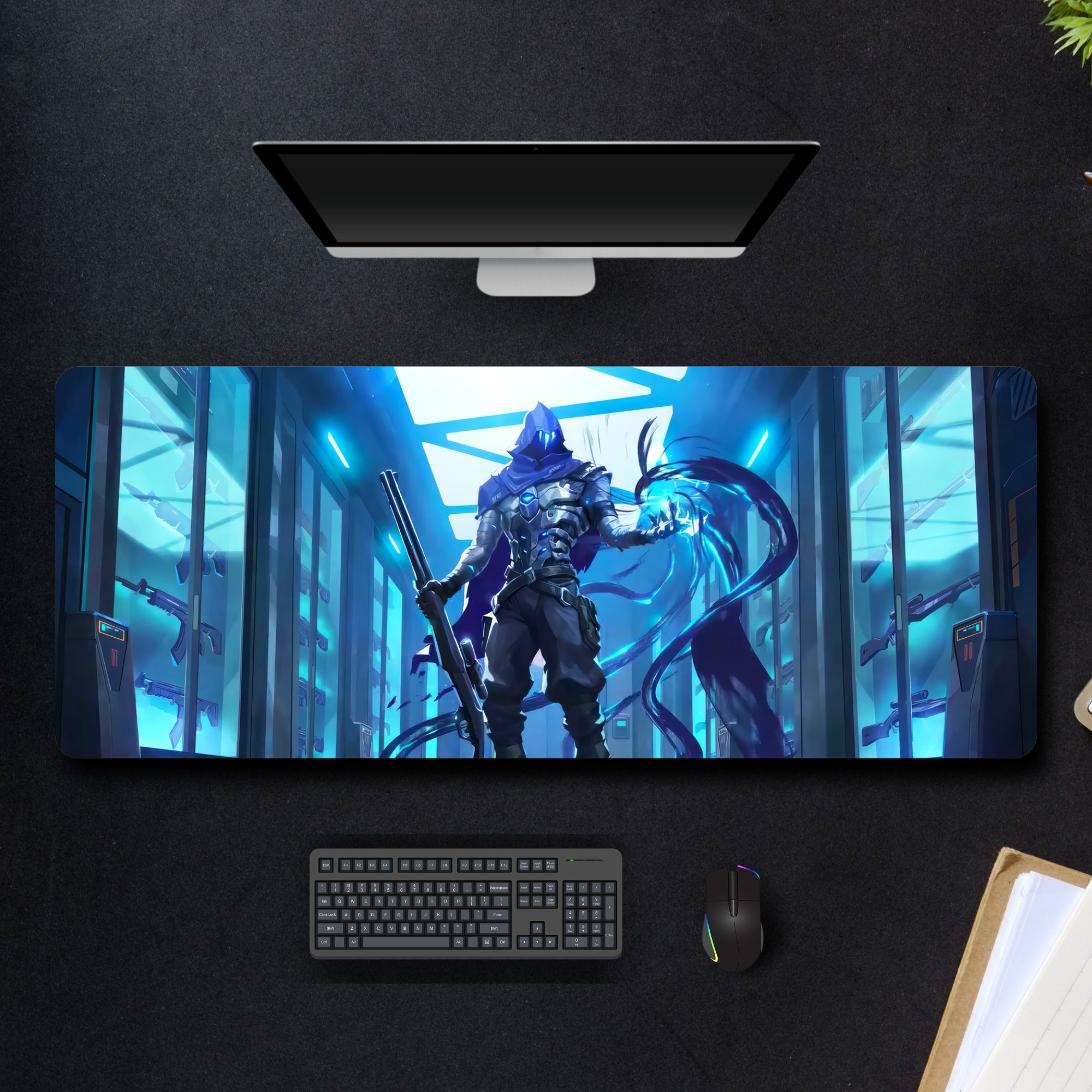 Valorant Omen Mouse Pad (31 X 12 Inches) - Gaming Mouse Pad | Rubber B ...