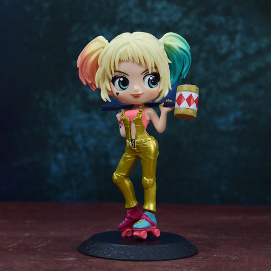 Harley Quinn Iconic Q Posket Action Figure With Stand (16 Cm Height)