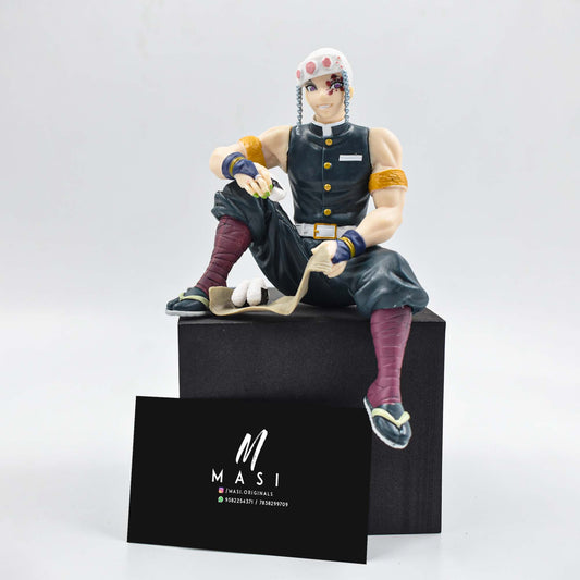 Tengen Uzui Sitting Action Figure - Demon Slayer
