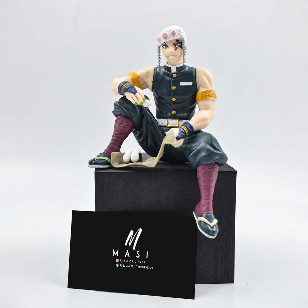Tengen Uzui Sitting Action Figure - Demon Slayer – Masi Originals