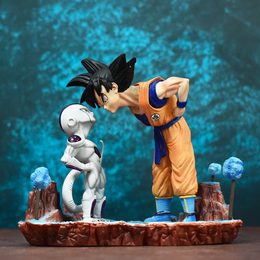 Son Goku And Frieza On Planet Namek Action Figure (16 Cm Height) - Dragon Ball Z