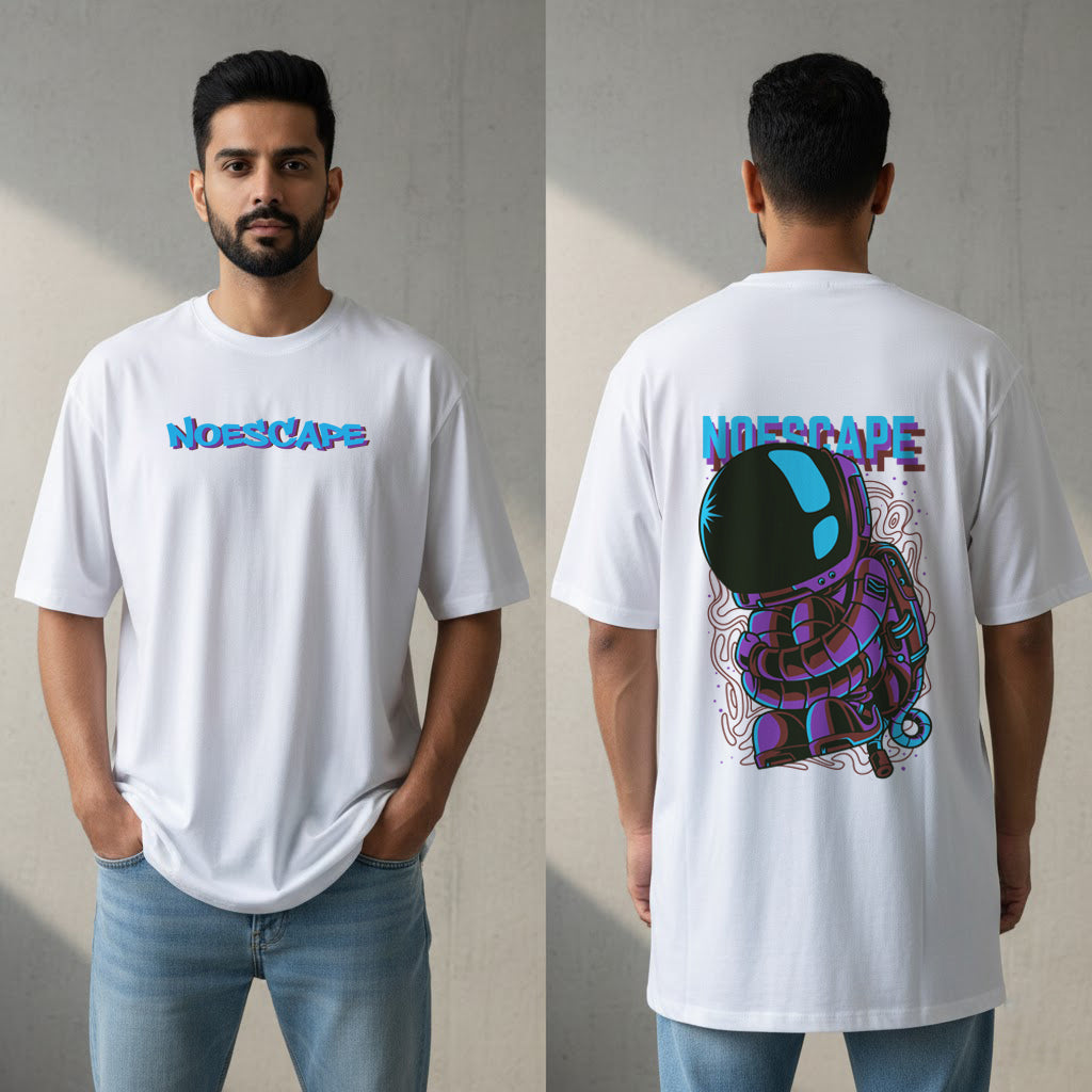 NoEscape Oversized Streetwear Style T-shirt (100% PREMIUM COTTON)