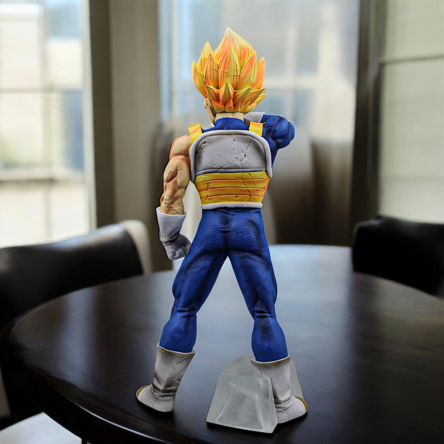 Prince Vegeta Iconic Ssj Action Figure With Stand (26 Cm Height) - Dragon Ball Z