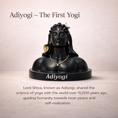 Adiyogi Idol (17 cm) - Symbol of Meditation, Inner Peace & Spiritual Growth