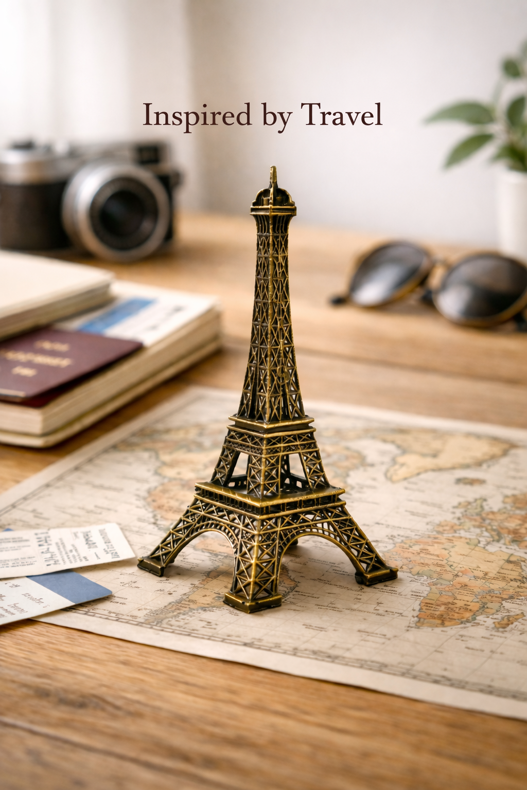 Eiffel Tower Miniature Statue - Premium Metal Paris Showpiece |Romantic Gift for Couples | Desk Decor | Home Decoration | Travel Lover Gift