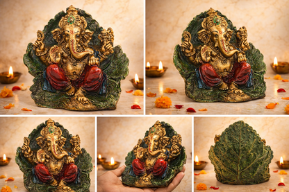Lord Ganesha Idol - Symbol of Wisdom, Success & Prosperity | Spiritual Home Decor | Puja Room Murti | Gift for Good Luck