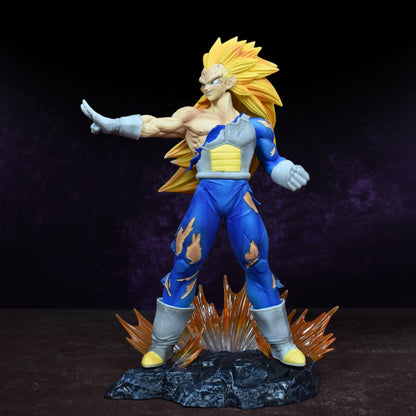 VEGETA SSJ3 ACTION FIGURE WITH STAND (28 CM HEIGHT) - DRAGON BALL Z