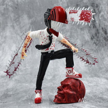 Pochita Denji Action Figure With Box (19 Cm Height) - Chainsaw Man