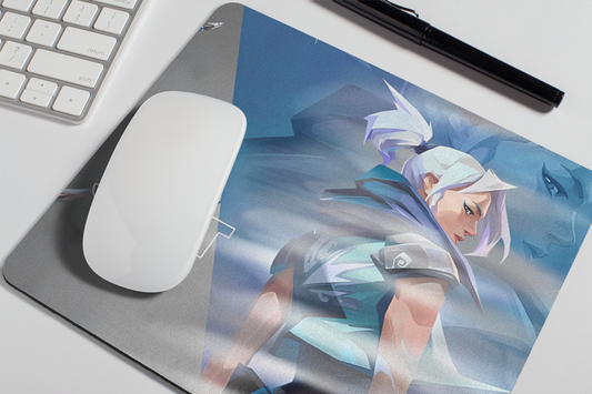 Valorant Jett Mouse Pad (9 X 7.5 Inches) - Gaming Mouse Pad
