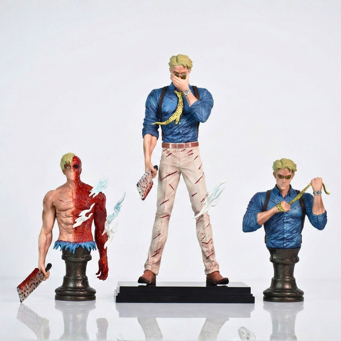 KENTO NANAMI ACTION FIGURE WITH 3 REPLACEABLE UPPER BODIES (32 CM HEIGHT) - JUJUTSU KAISEN