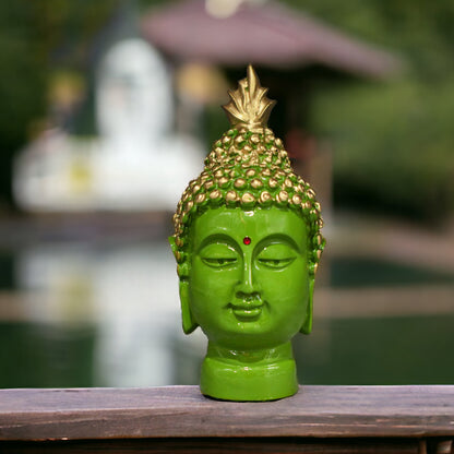 Gautam Buddha Authentic Small Head Murti (10 Cm Height)