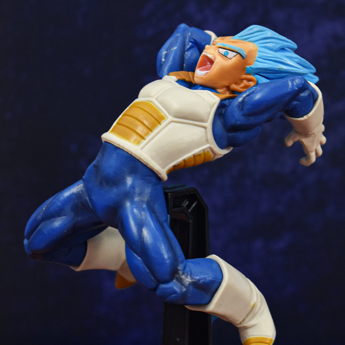 Prince Vegeta SSJ4 Galick Gun Action Figure with Stand (18 cm Height) - Dragon Ball Z