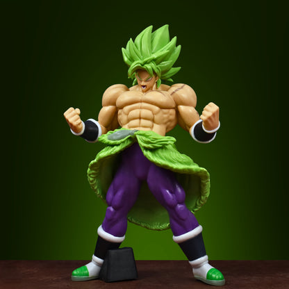 BROLY SSJ GREEN ACTION FIGURE WITH STAND (26 CM HEIGHT) - DRAGON BALL Z