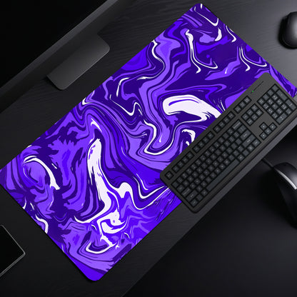 ABSTRACT MOUSE PAD (23 X 11 INCHES) - GAMING MOUSE PAD | RUBBER BASE DESK MAT
