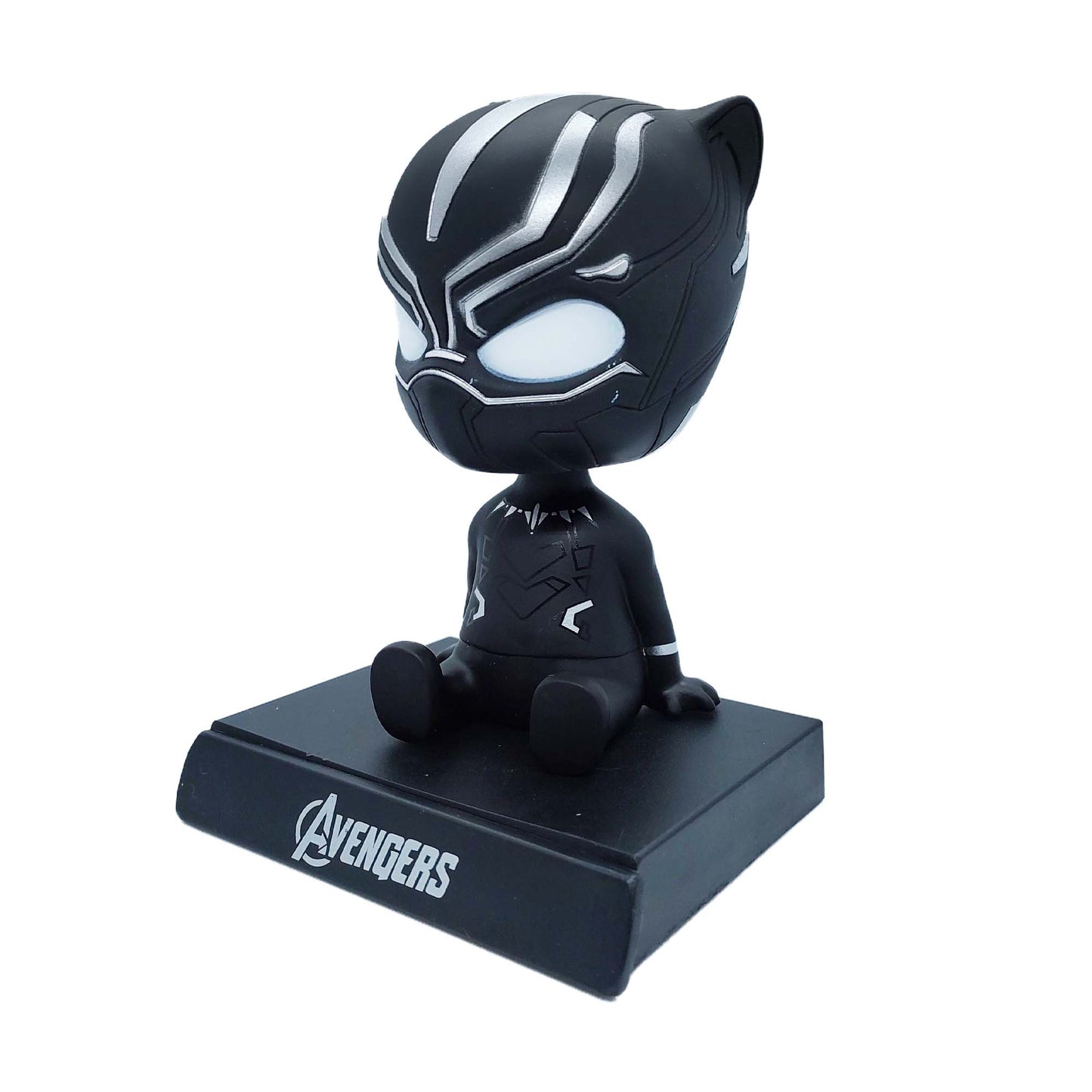 MARVEL BLACK PANTHER BOBBLEHEAD/MOBILE HOLDER STAND