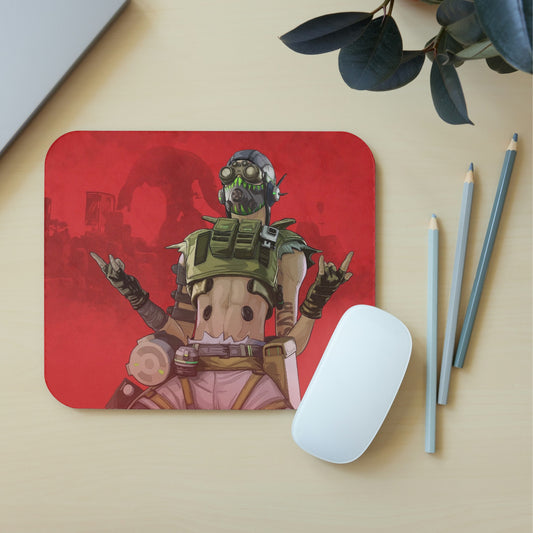 APEX LEGENDS - OCTANE MOUSE PAD (9 X 7.5 INCHES) - GAMING AND OFFICE MOUSE PAD | RUBBER BASE MOUSE PAD