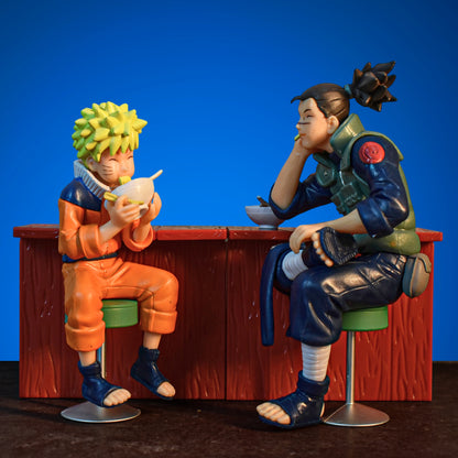 Naruto & Iruka Sensei Ramen Time – Collectible Anime Figures Set - Naruto