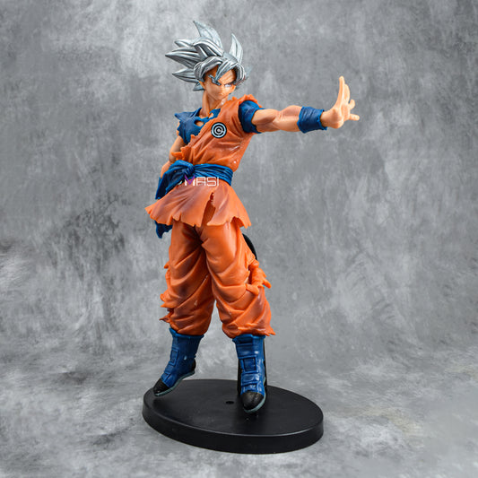 Goku Ultra Instinct Action Figure With Stand (26 Cm Height) - Dragon Ball Z