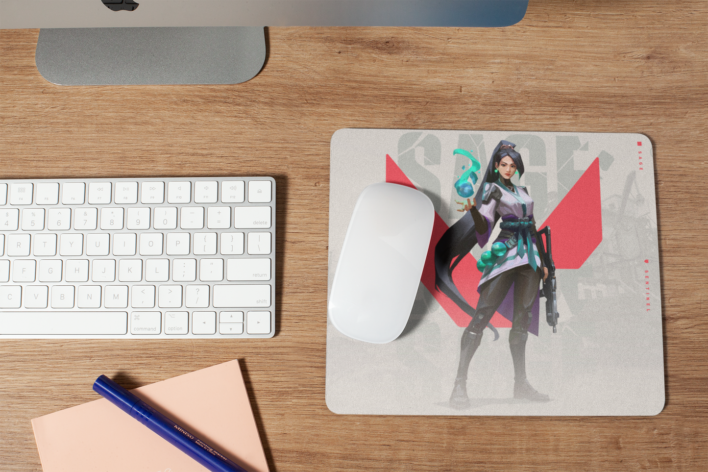 Valorant Sage Mouse Pad (9 X 7.5 Inches) - Gaming Mouse Pad