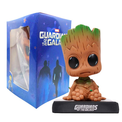 MARVEL GROOT BOBBLEHEAD/MOBILE HOLDER STAND