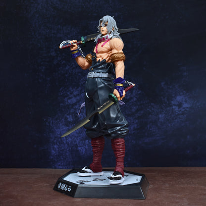 Sound Hashira Tengen Uzui Action Figure with Stand (30 cm Height) - Demon Slayer