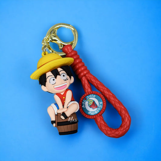 Monkey D. Luffy Silicon Rubber Keychain - One Piece