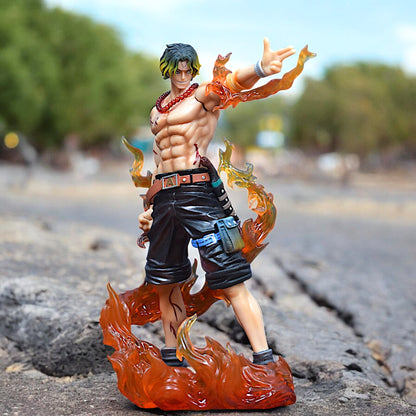 PORTGAS D. ACE FIRE PISTOL ACTION FIGURE (25 CM HEIGHT) - ONE PIECE