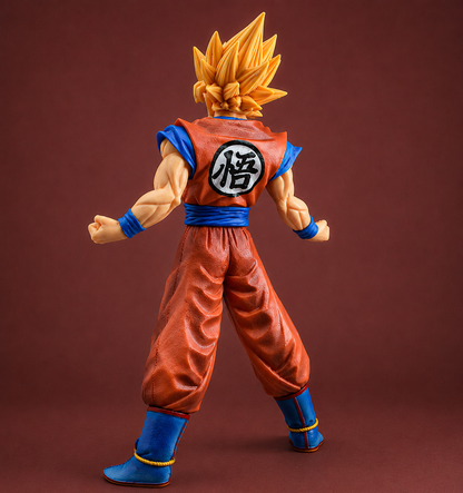 Goku Ssj2 Action Figure With Stand (28 Cm Height) - Dragon Ball Z