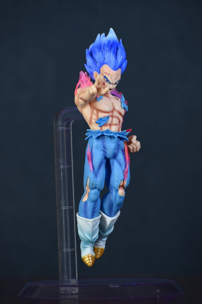 PRINCE VEGETA SSJ BLUE ACTION FIGURE WITH STAND (18 Cm Height) - Dragon Ball Z