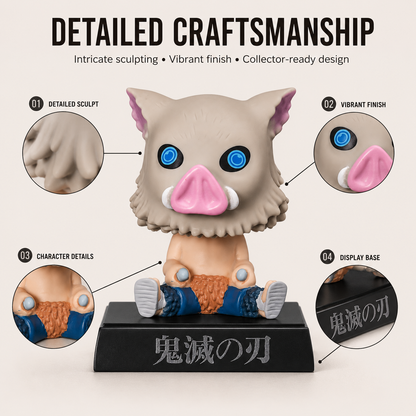 INOSUKE BOBBLEHEAD/MOBILE HOLDER STAND