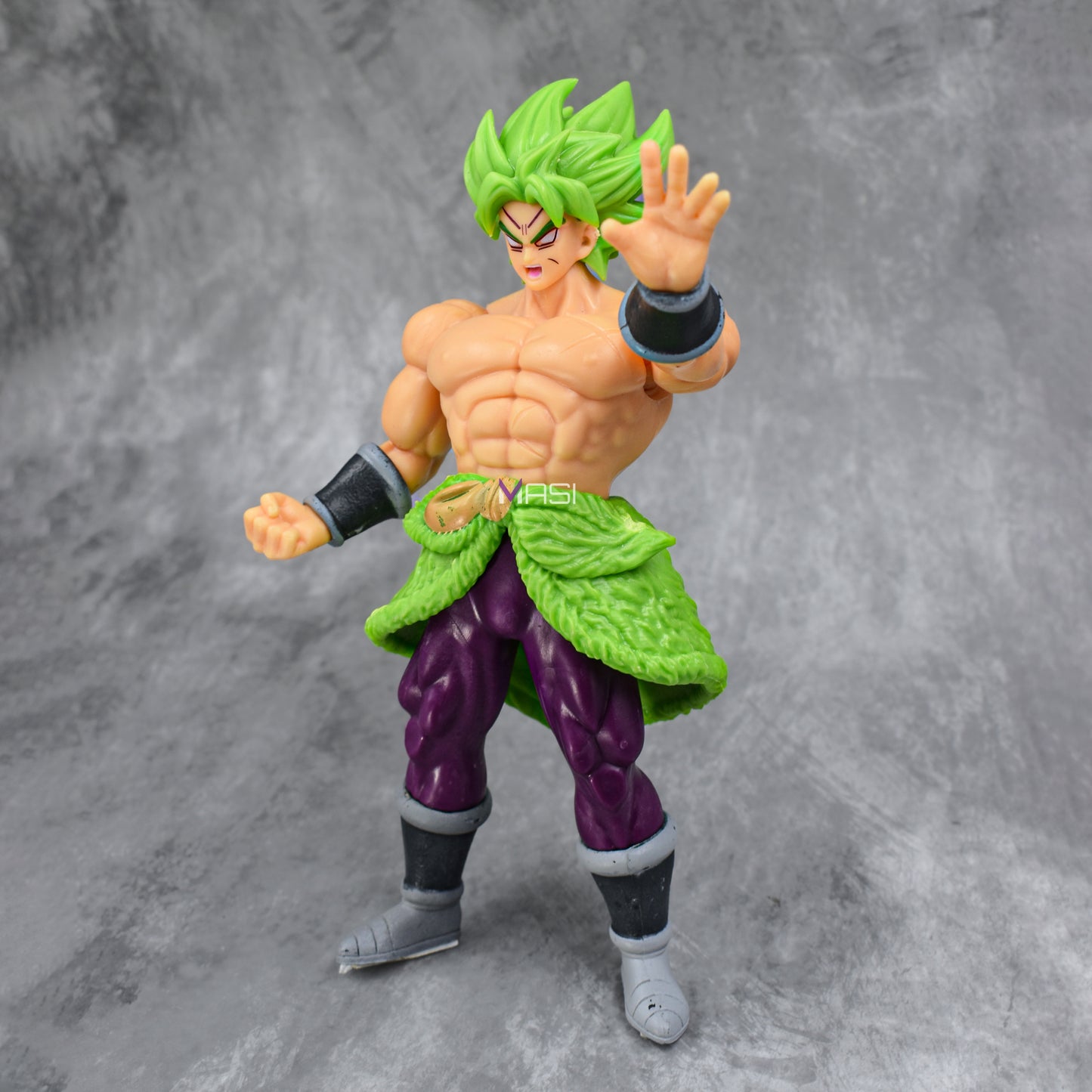 SSJ Green Broly Self Standing Action Figure (18 Cm Height) - Dragon Ball Z