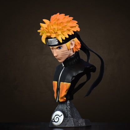 NARUTO UZUMAKI BUST ACTION FIGURE WITH STAND (15 CM HEIGHT) - NARUTO