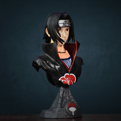ITACHI UCHIHA BUST ACTION FIGURE WITH STAND (15 CM HEIGHT) - NARUTO