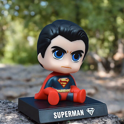 DC SUPERMAN BOBBLEHEAD/MOBILE HOLDER STAND