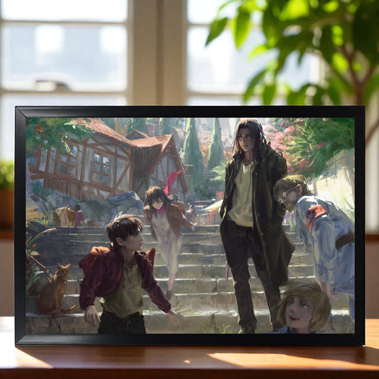 ATTACK ON TITAN ICONIC PHOTO FRAME (A4 SIZE) - ATTACK ON TITAN