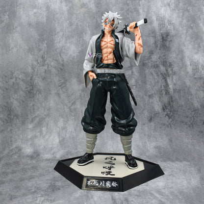 The Wind Hashira - Sanemi Shinazugawa Action Figure (30 Cm Height) -  Demon Slayer