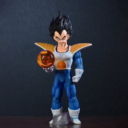 PRINCE VEGETA LIMITED EDITION ACTION FIGURE WITH DRAGON BALL IN HAND (26 CM HEIGHT) - DRAGON BALL Z